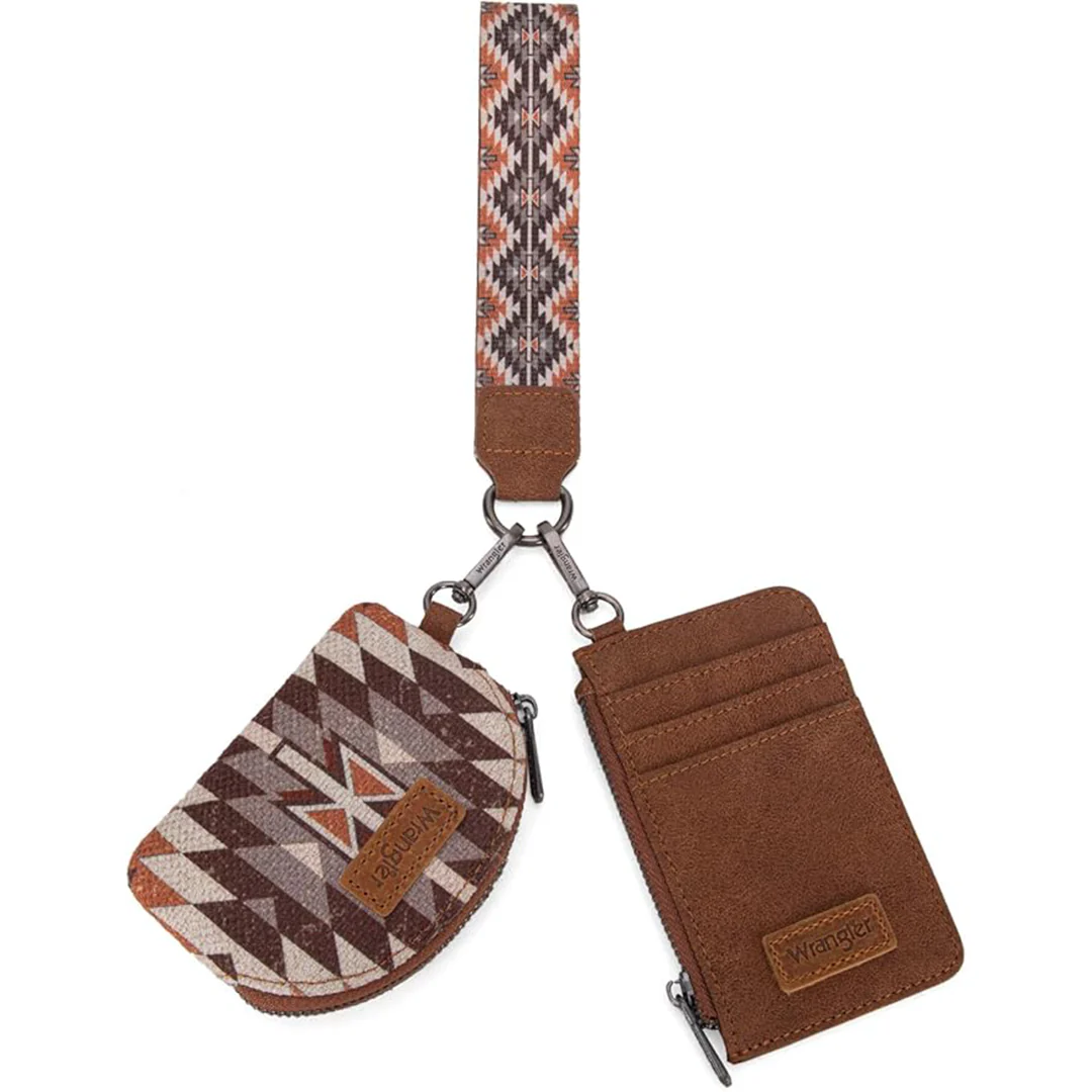 Wrangler Women's Aztec Card & Coin Purse