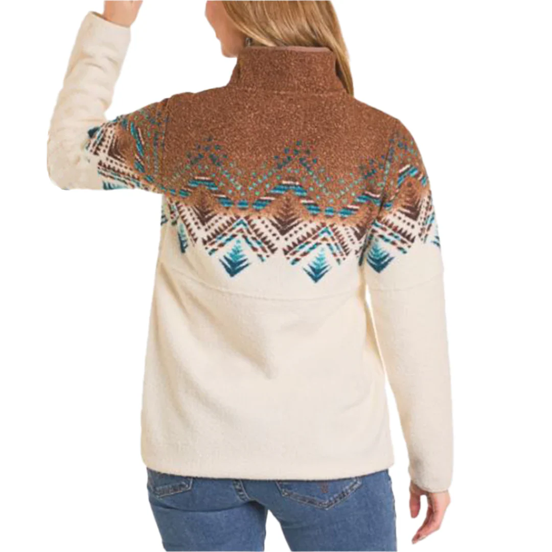 Powder River Outfitters Women's Border Print Pullover