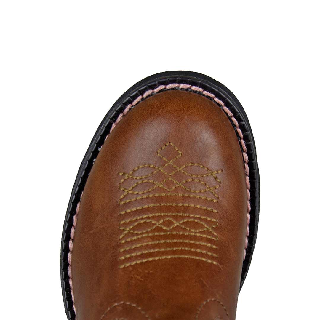 Roper Girls' Lighting Round Toe Light Up Cowgirl Boots