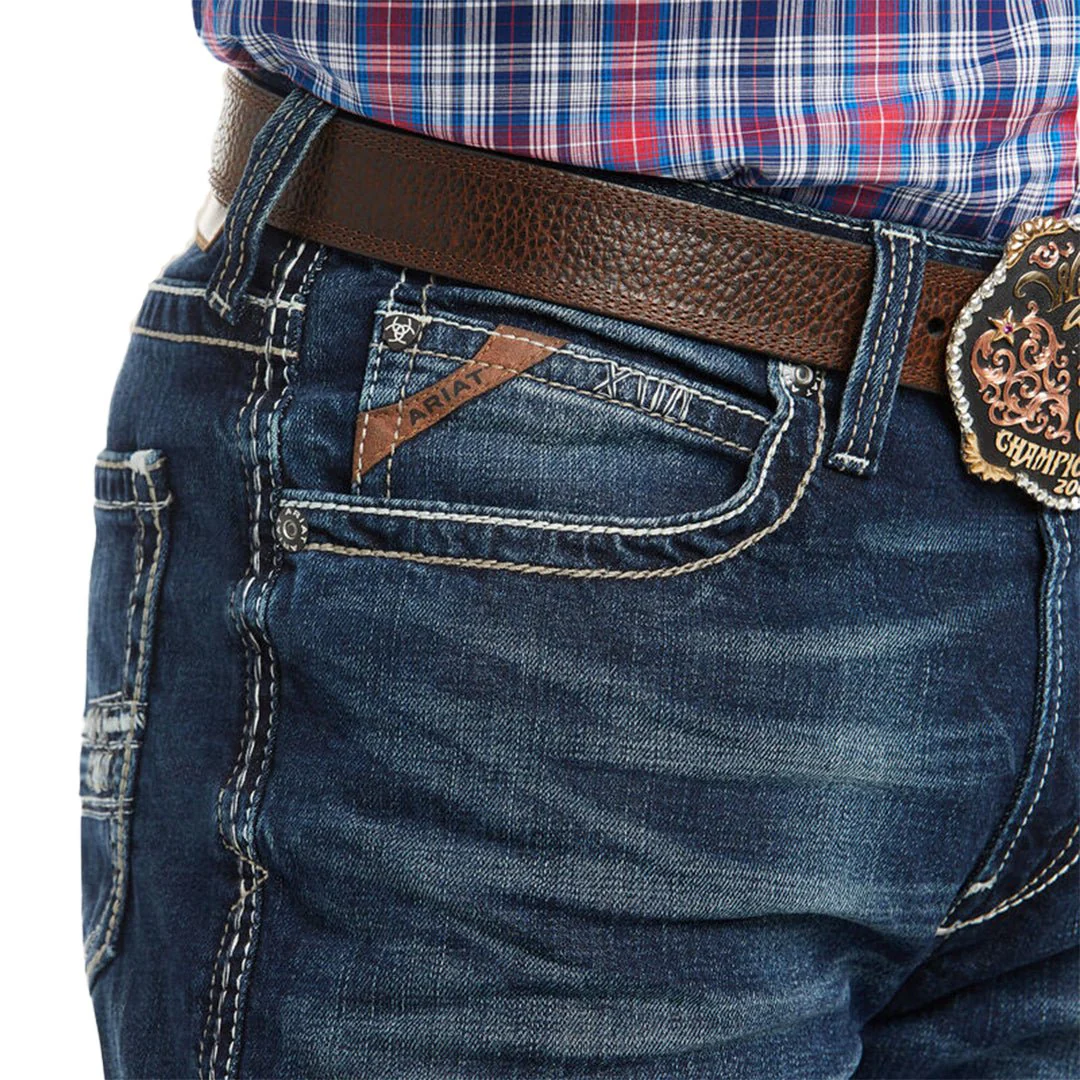 Ariat Men's M4 Low Rise Stretch Adkins Bootcut Jeans