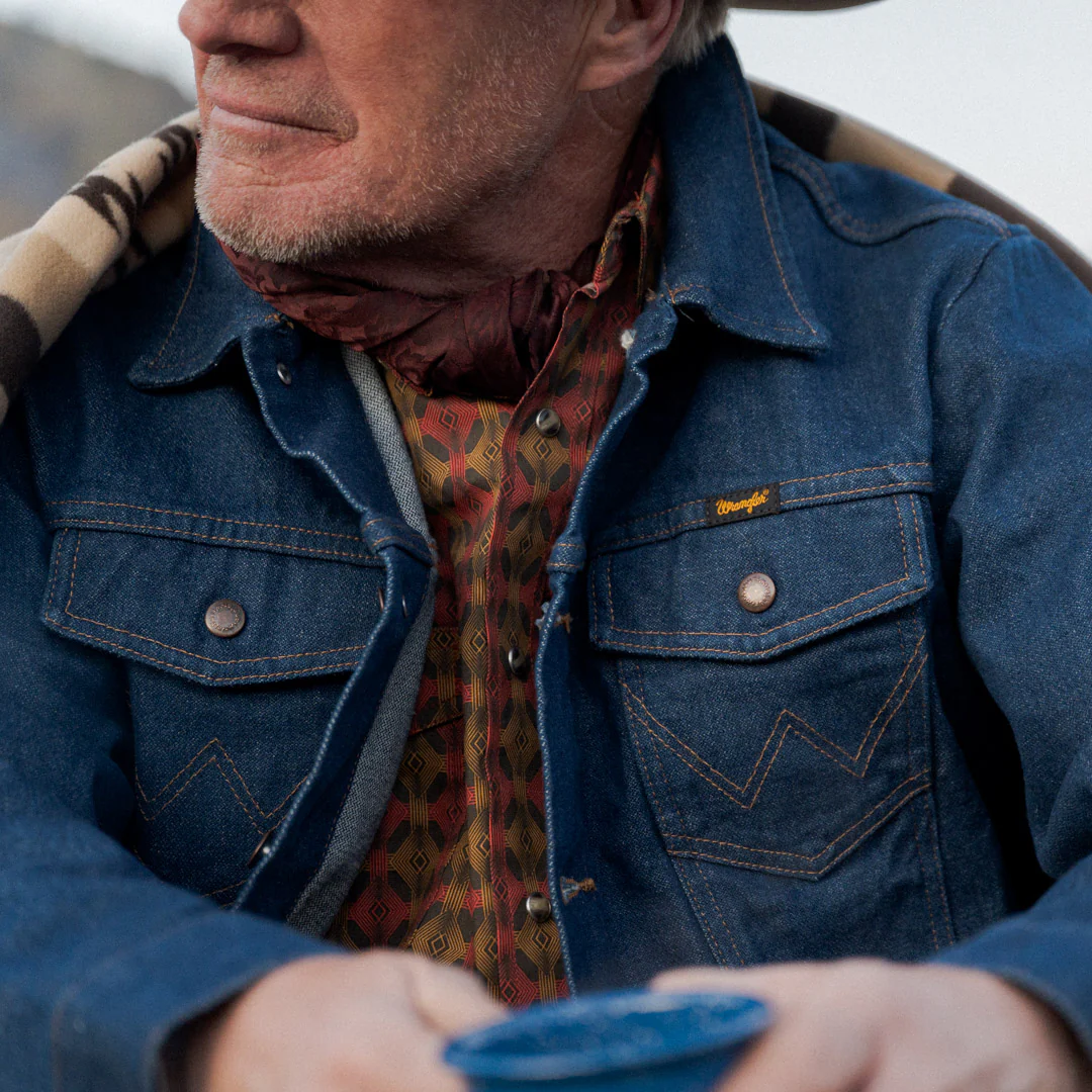 Wrangler Men's Cowboy Cut Unlined Jean Jacket