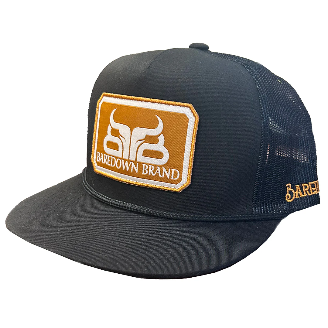 Baredown Brand Unisex Outlaw Patch Cap
