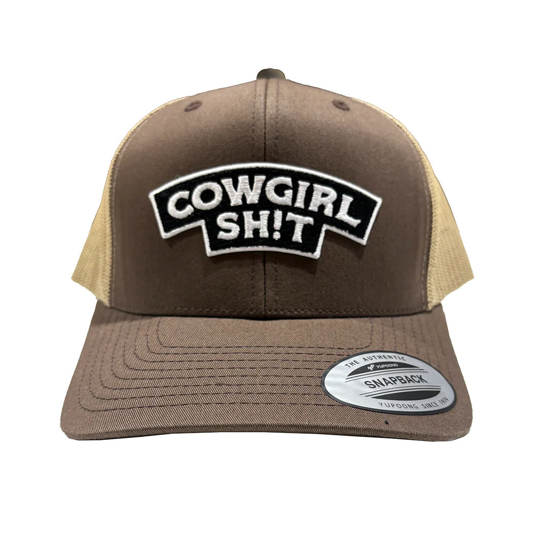 Cowboy Sh!t Women's Cowgirl Sh*t - Snap Back Cap