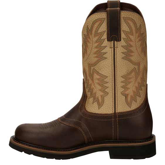 Justin Stampede Men's Superintendent Cowboy Boots