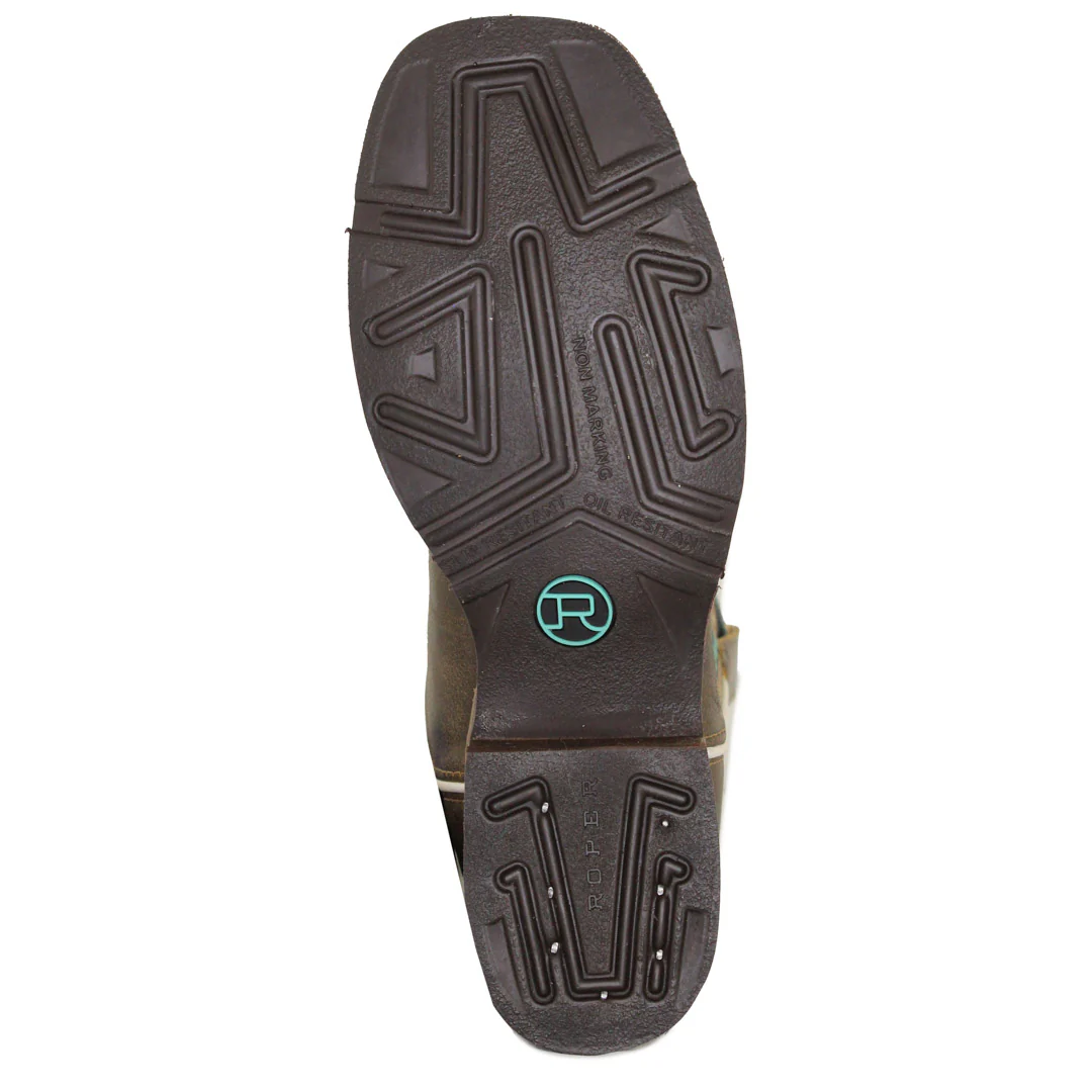 Roper Women's Aztek Print Cowgirl Boots