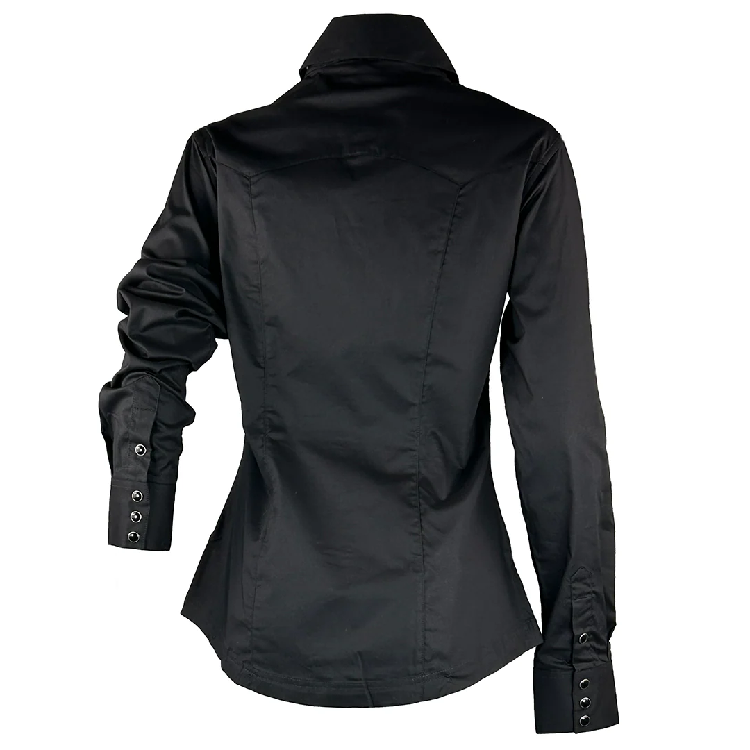 Panhandle Women's Western Long Sleeve Snap Shirt