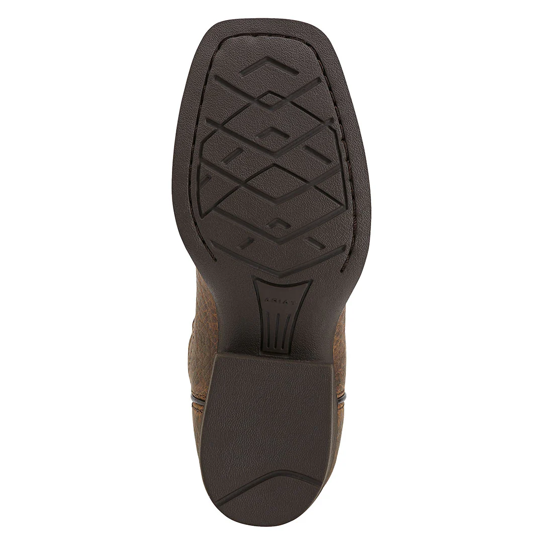 Ariat Kids' Tombstone Square Toe Cowboy Boots