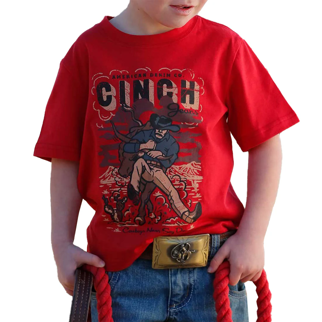 Cinch Toddler Boys' Calf-Rope T-Shirt