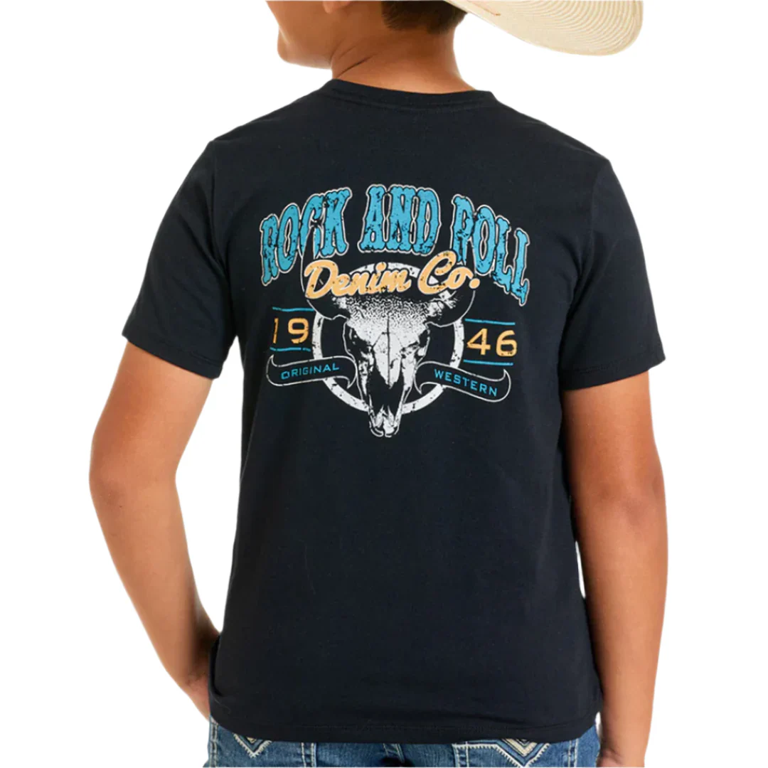 Rock & Roll Denim Boys' 1946 Graphic T-Shirt