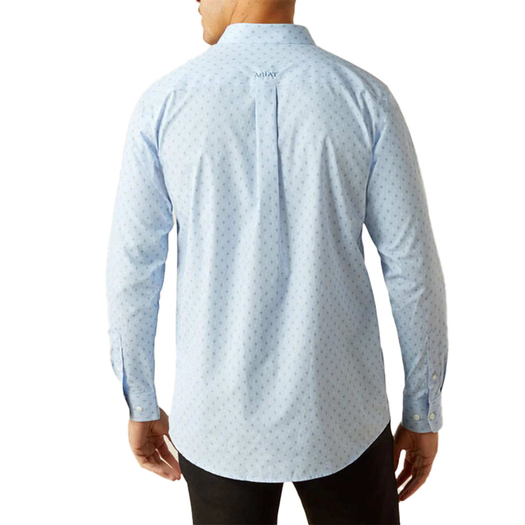 Ariat Men's Wrinkle Free Donte Fitted Long Sleeve Button Shirt