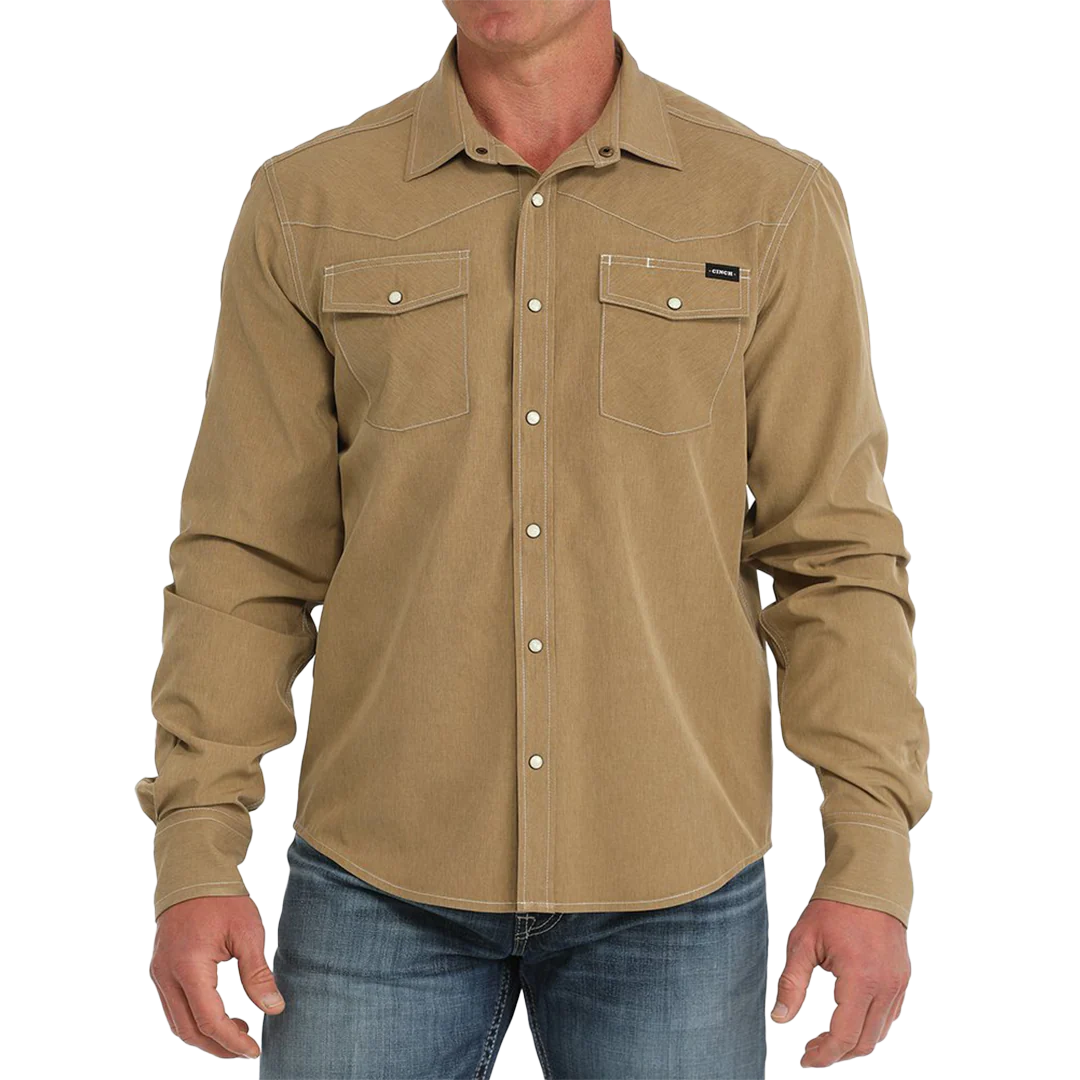 Cinch Men's Arenaflex Western Long Sleeve Snap Shirt