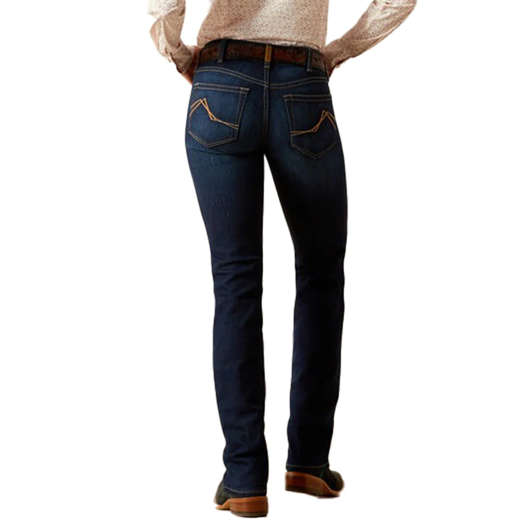 Ariat Women's Mid Rise Romana Straight Jeans