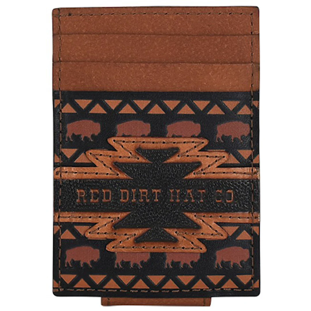 Red Dirt Hat Co. Card Case With Magnet Clip