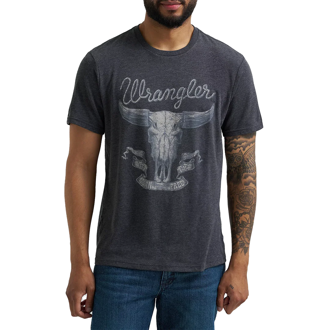 Wrangler Men's Steerhead Graphic T-Shirt
