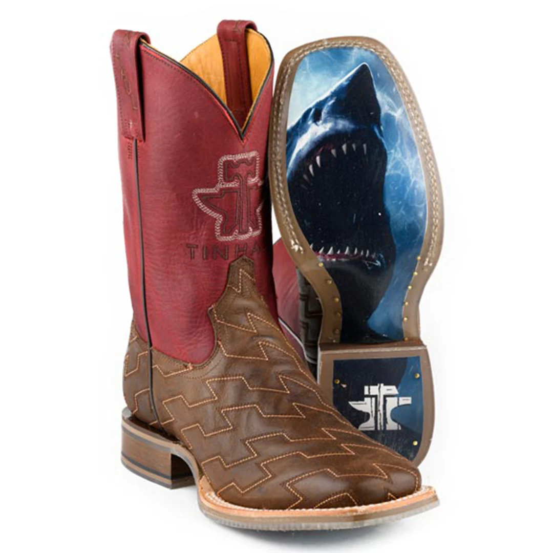 Tin Haul Men's Shark Bite Sole Boots
