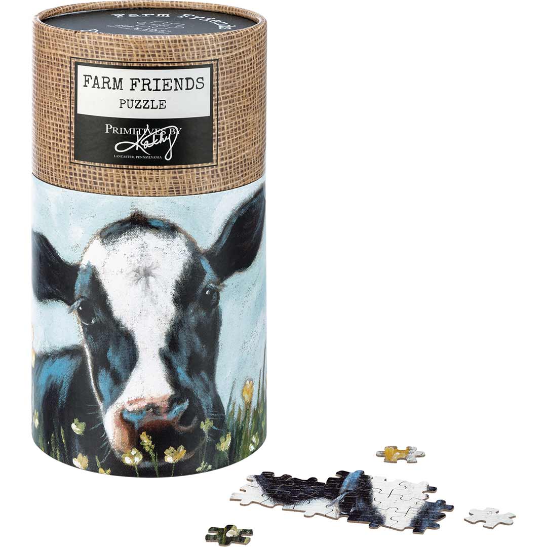 Primitives By Kathy Cow Puzzle