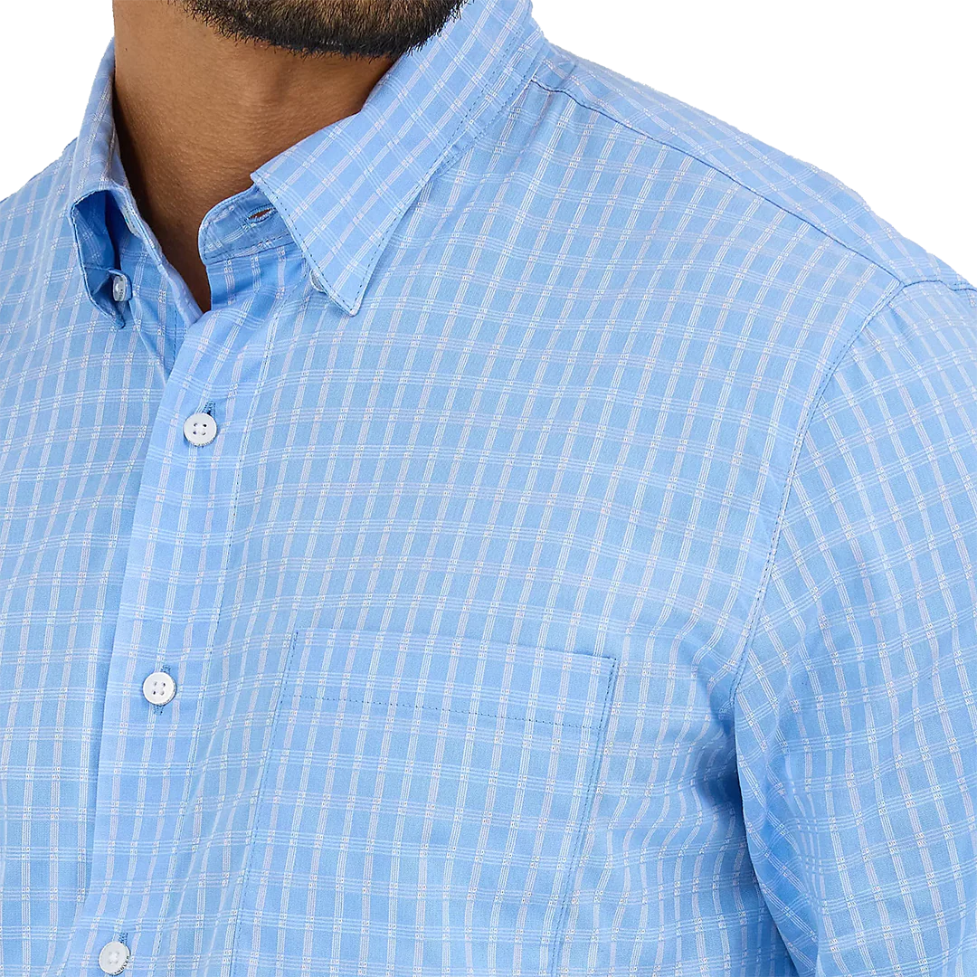 Wrangler Men's Cody Johnson Long Sleeve Button Shirt