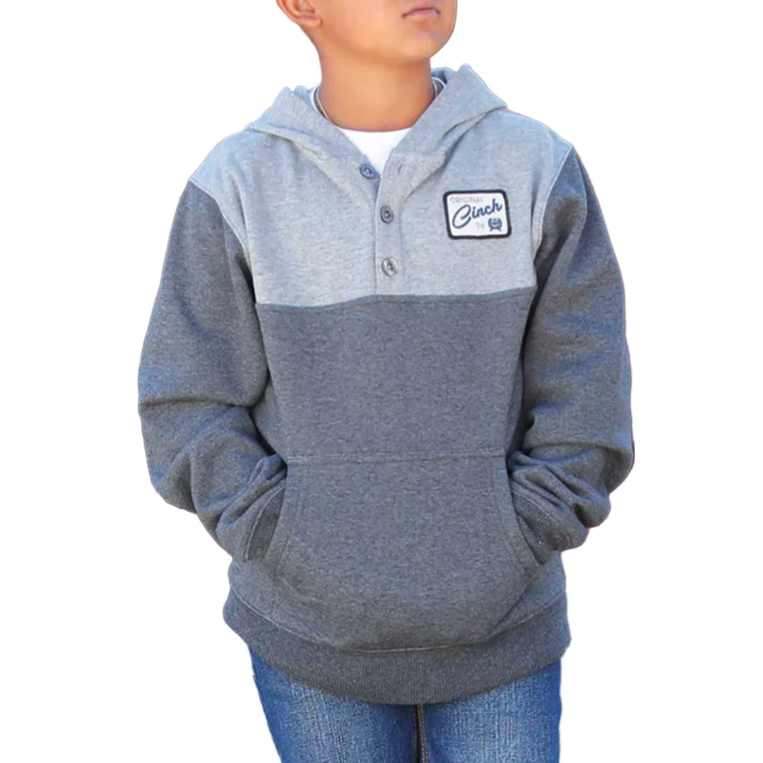 Cinch Boys' Color blocked Hoodie