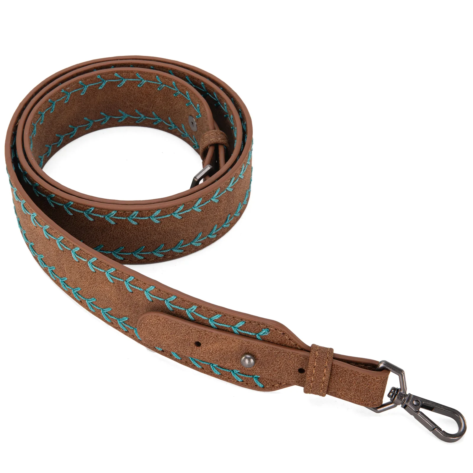 Montana West Buckle Fringe Collection Saddle Bag/Crossbody