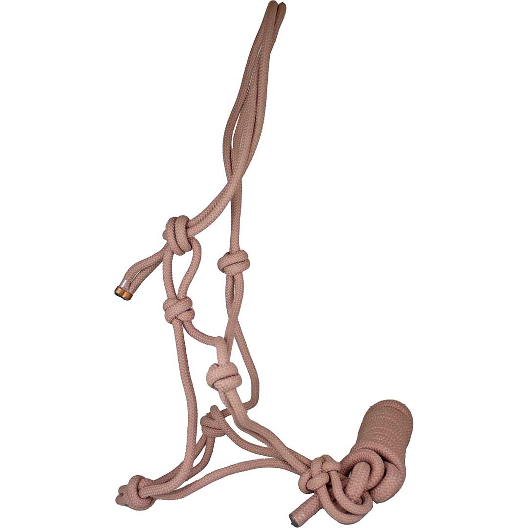 Tech Equestrian Poly Rope Halter with Lead