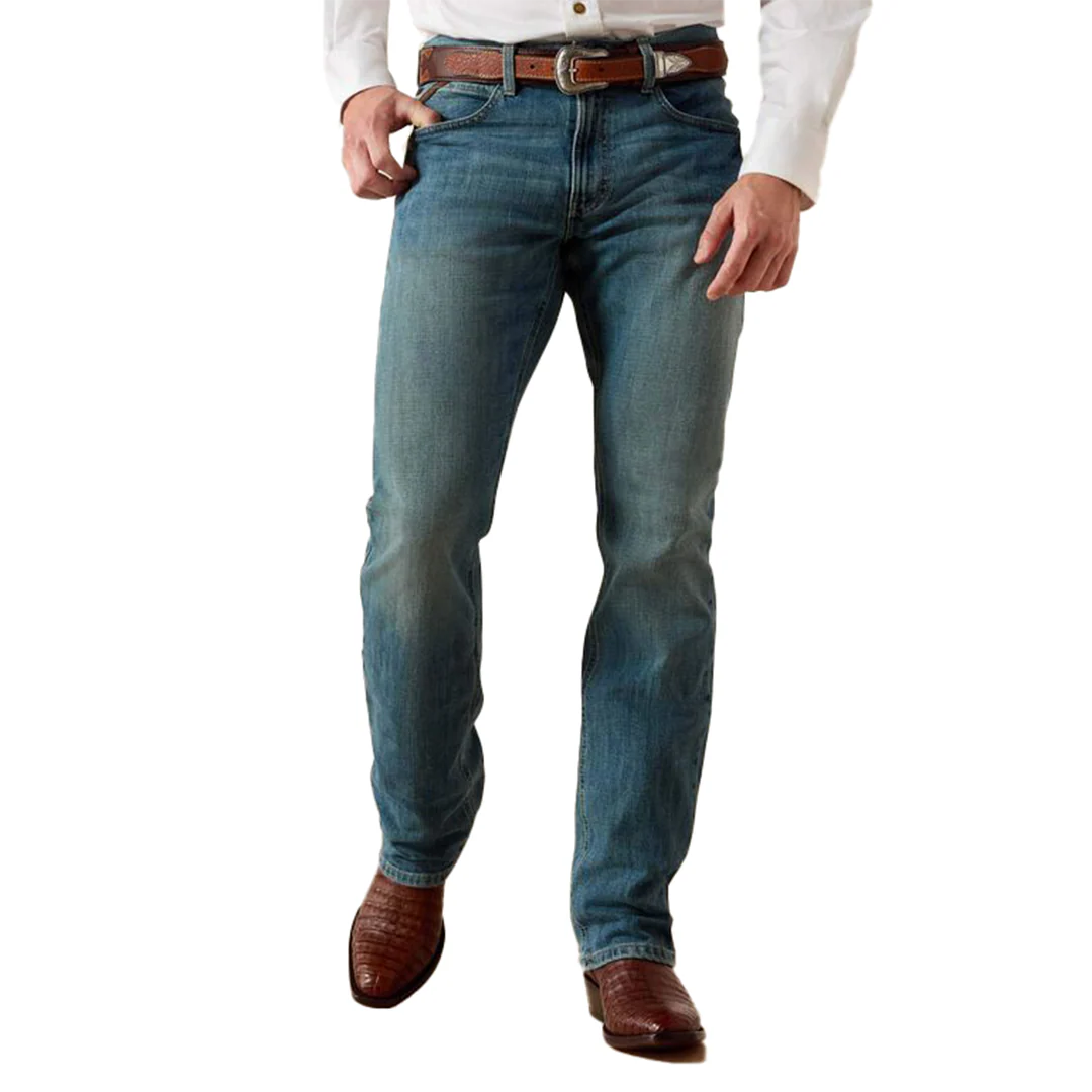 Ariat Men's M4 Low Rise Stretch Legacy Stackable Straight Leg Jeans
