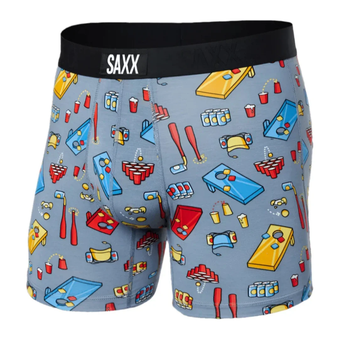 SAXX Vibe Super Soft Beer Olympics Boxer Brief
