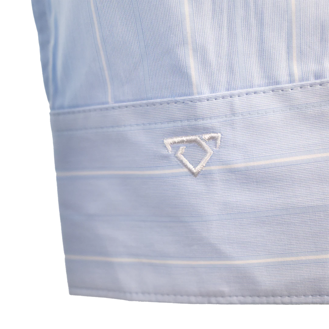 Wrangler Men's Cody Johnson Strip Long Sleeve Button-Down Shirt