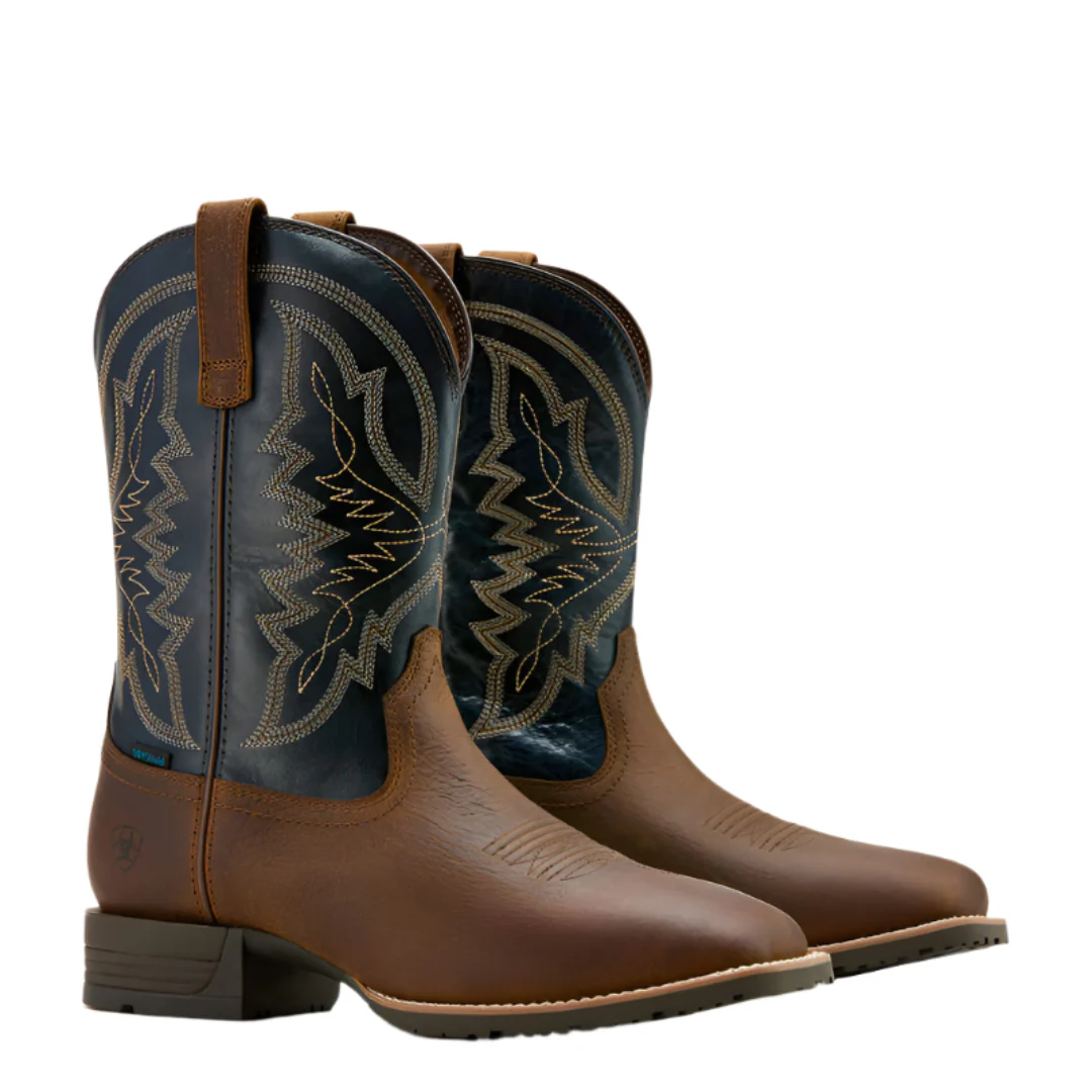 Ariat Men's Hybrid Ranchwork Waterproof Cowboy Boot