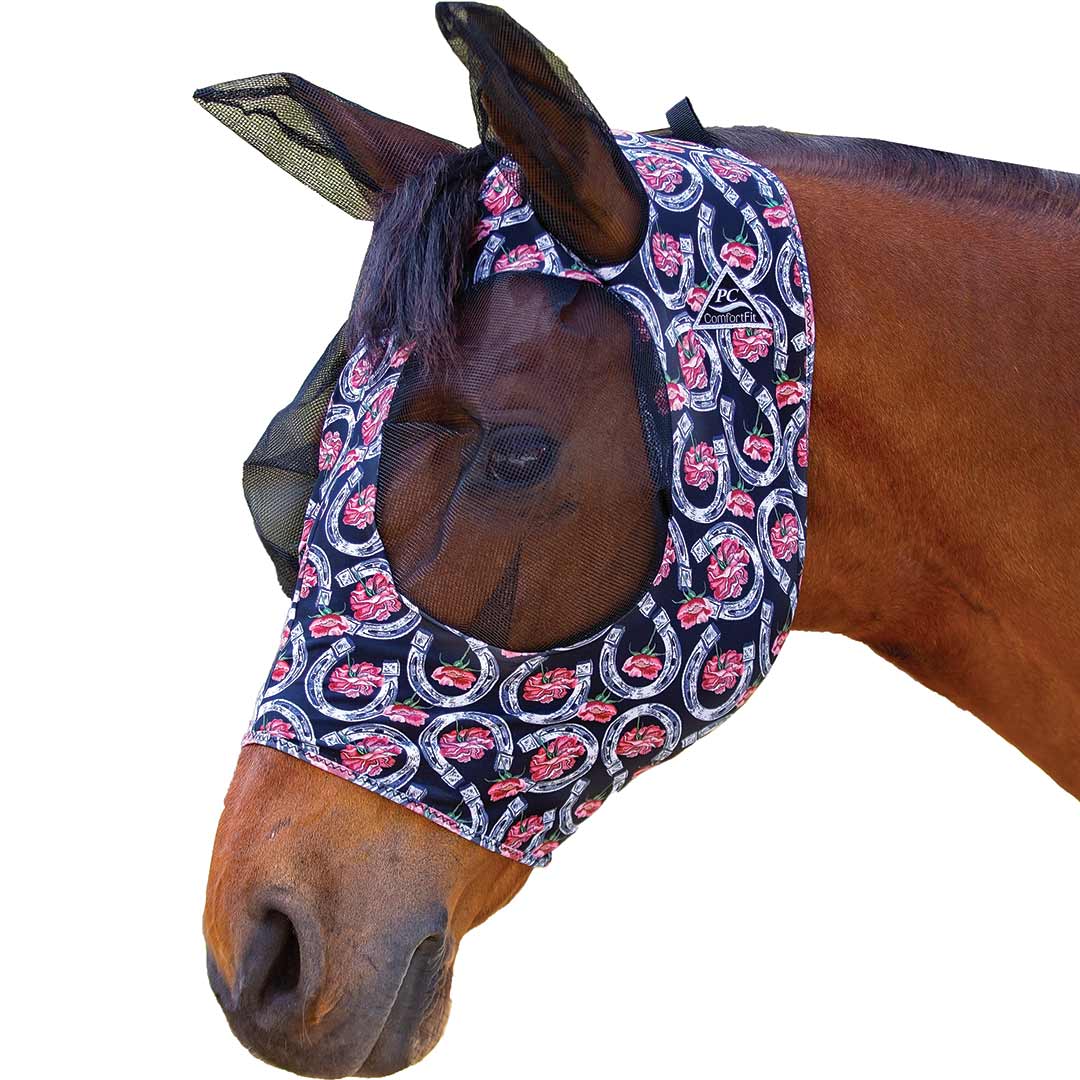 Professional's Choice Limited Edition Print Comfort Fit Fly Mask