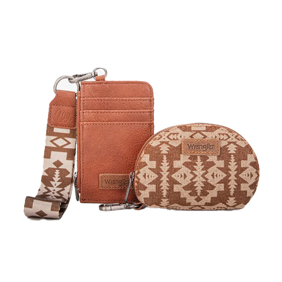 Wrangler Women's Aztec Card & Coin Purse