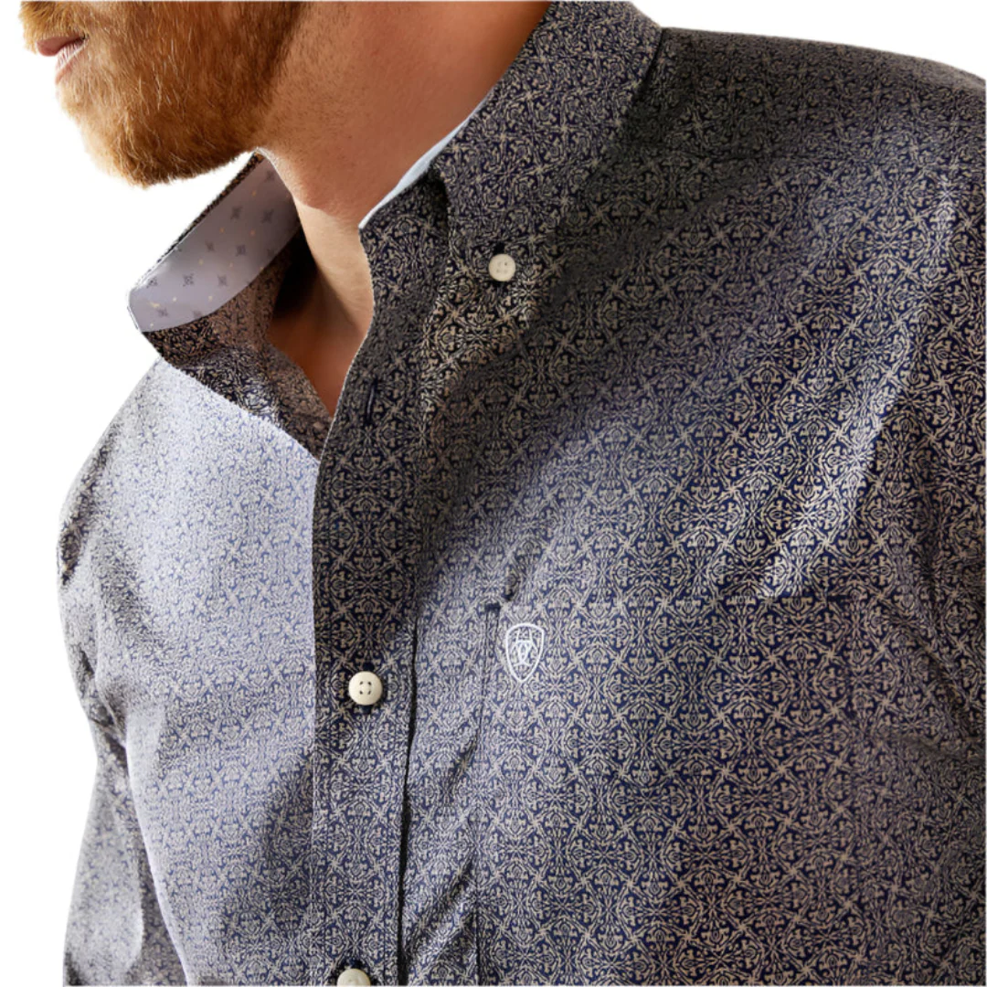 Ariat Men's Wrinkle Free Douglas Classic Fit Long Sleeve Button Shirt