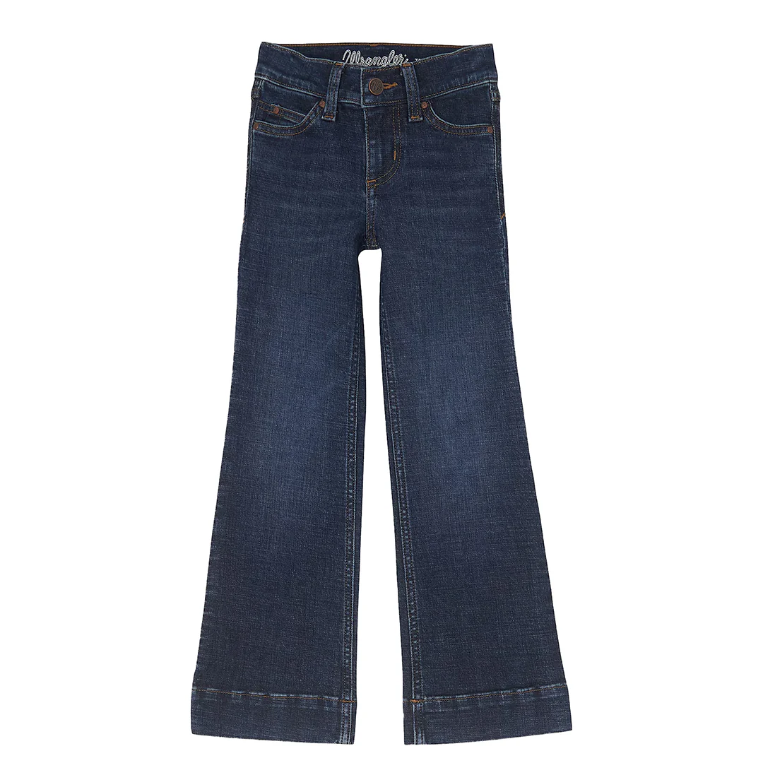 Wrangler Girls' Retro Trouser Jeans