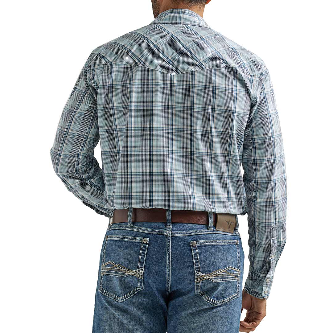 Wrangler Men's 20X AC Plaid Snap Shirt