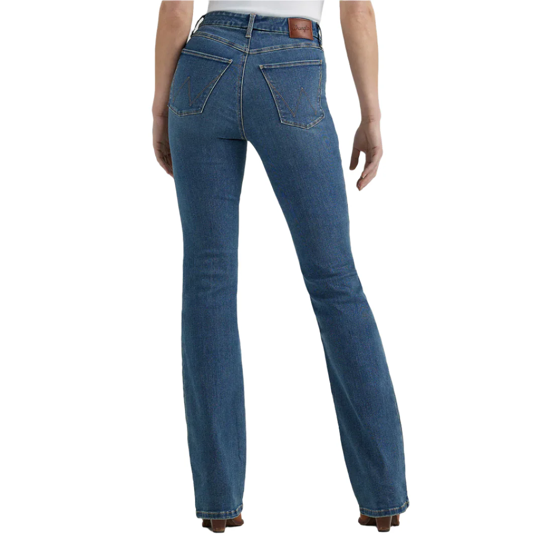 Wrangler Women's Bespoke High Rise Bootcut Jeans