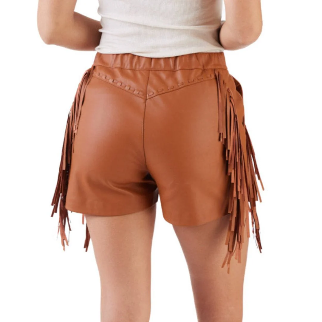 Double D Ranch Women's Sonora Leather Shorts