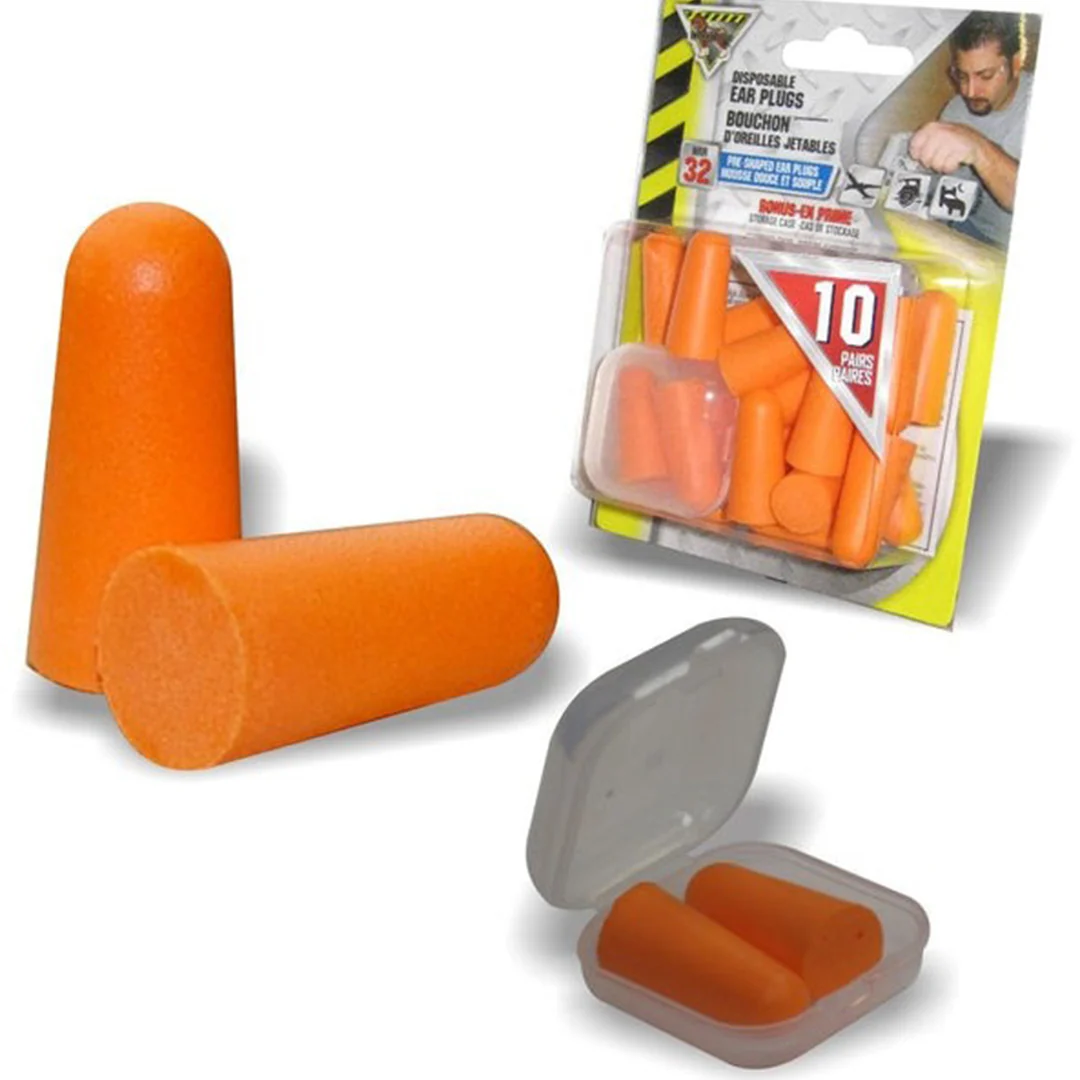 Workhorse Safety Earplugs 10-Pack
