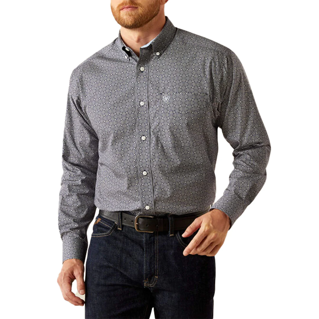 Ariat Men's Wrinkle Free Douglas Classic Fit Long Sleeve Button Shirt