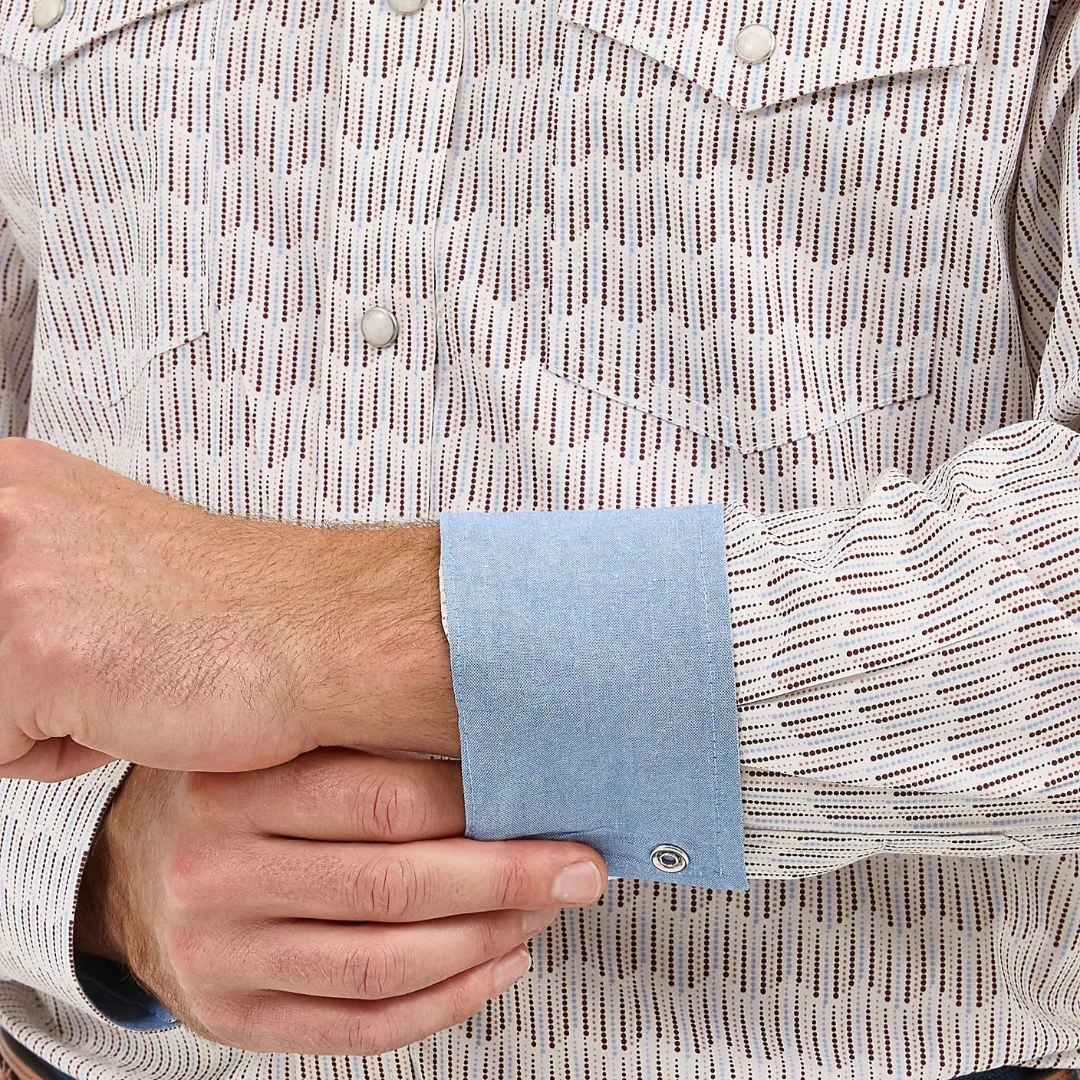 Wrangler Men's 20X Competition Advanced Comfort Long Sleeve Snap Shirt