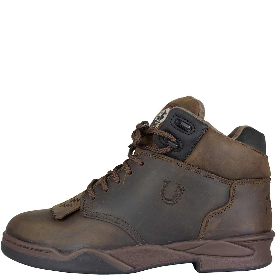 Roper Men's Original Horseshoe Kiltie Lace Up Boots