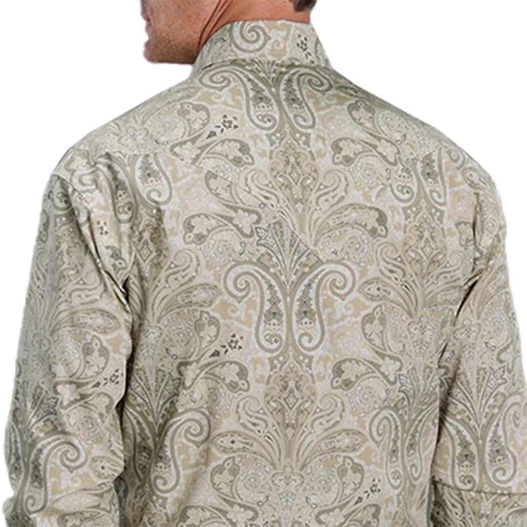 Stetson Men's Paisley Long Sleeve Snap Shirt