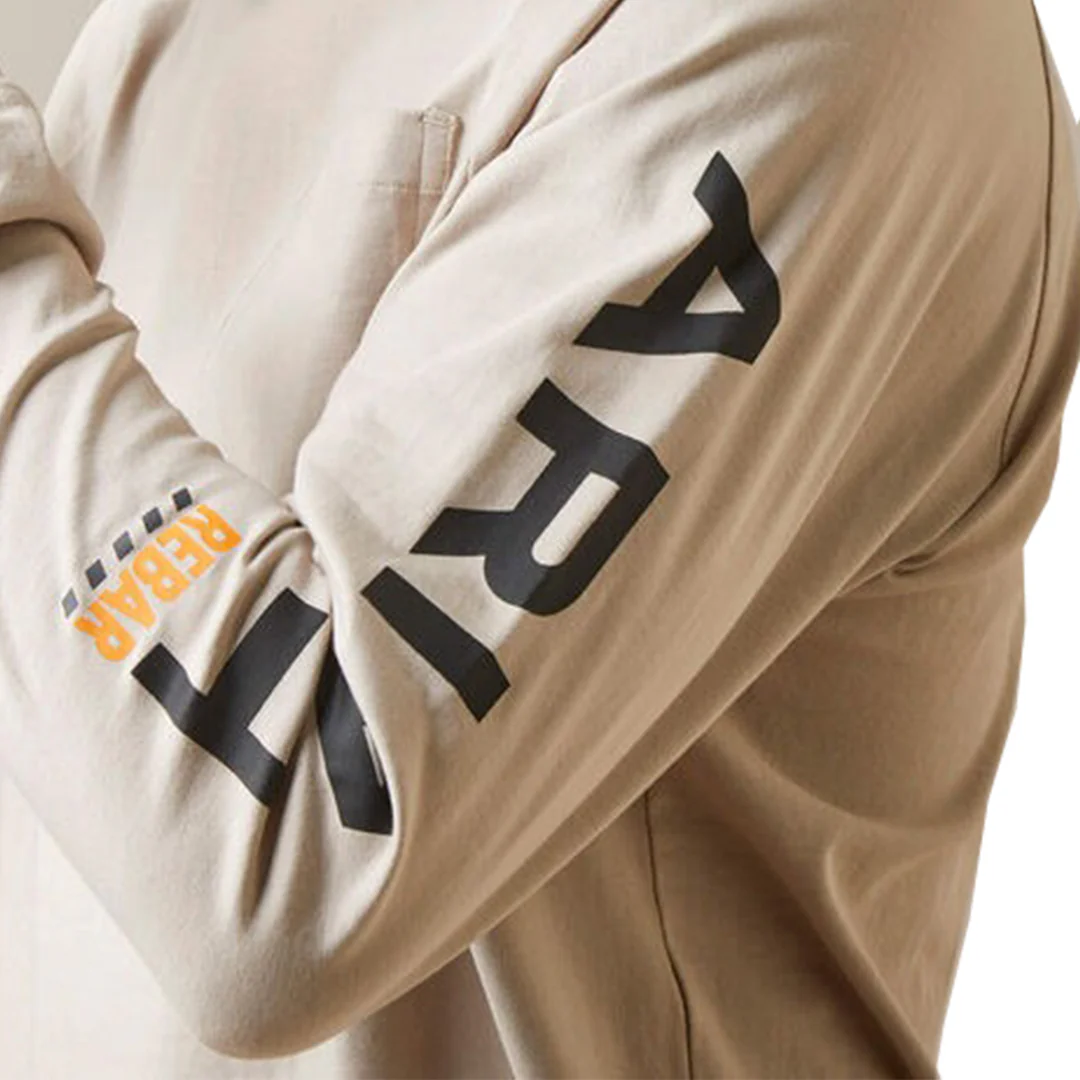 Ariat Men's Rebar Cotton Strong Graphic Long Sleeve Shirt