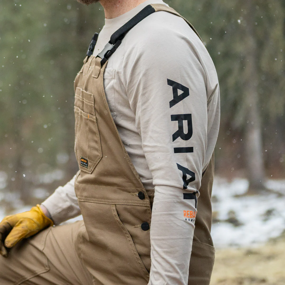 Ariat Men's Rebar Cotton Strong Graphic Long Sleeve Shirt