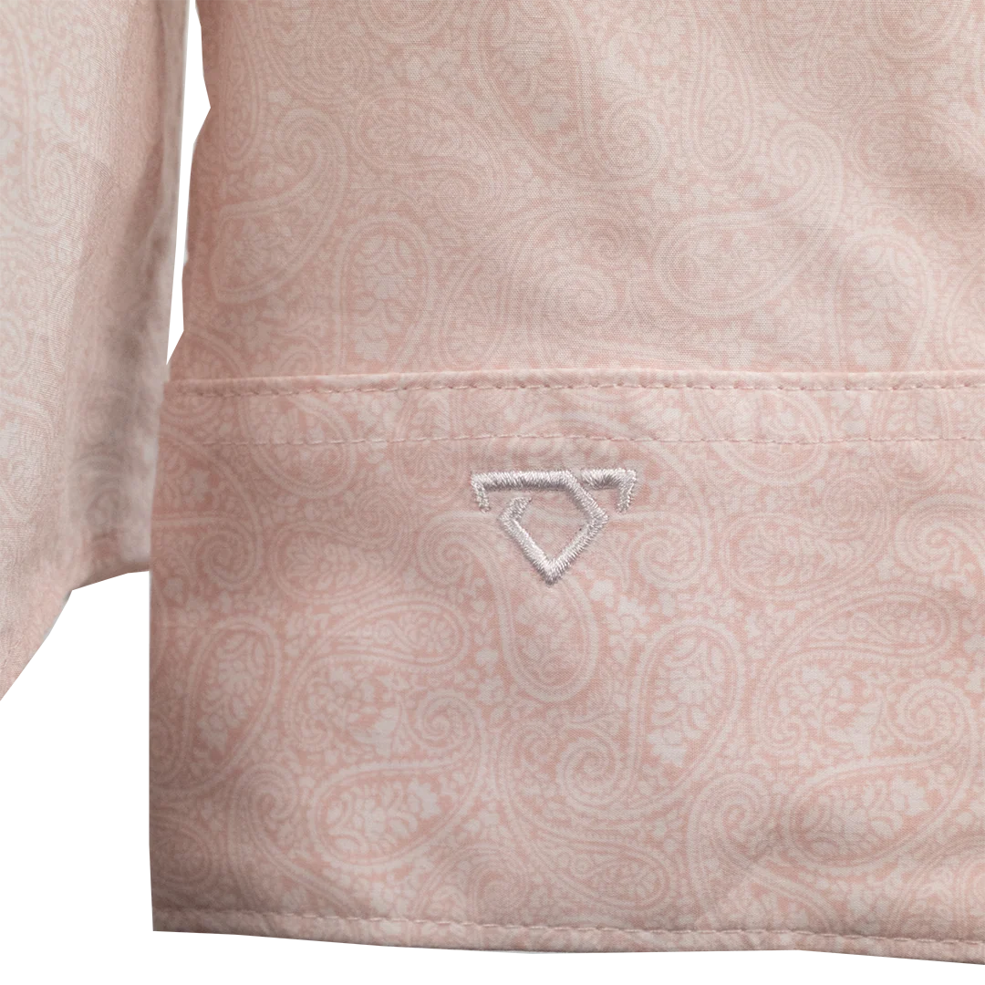 Wrangler Men's Cody Johnson Paisley Long Sleeve Button-Down Shirt