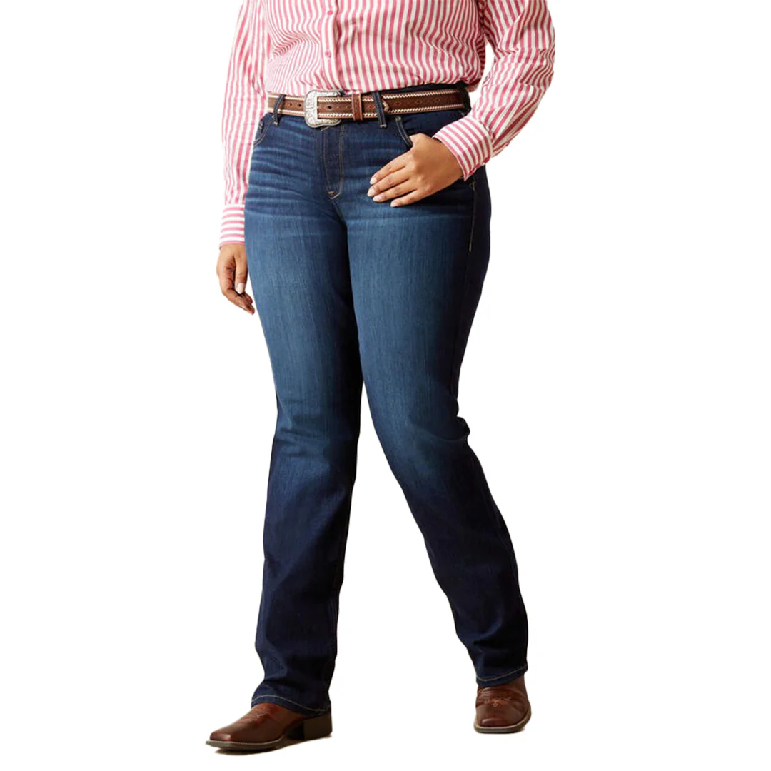 Ariat Women's Mid Rise Romana Straight Jeans