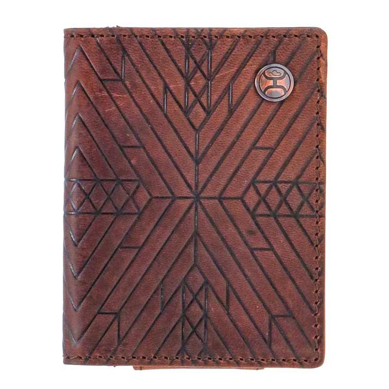 Hooey Brands Men's Austin Aztec Bifold Money Clip Wallet