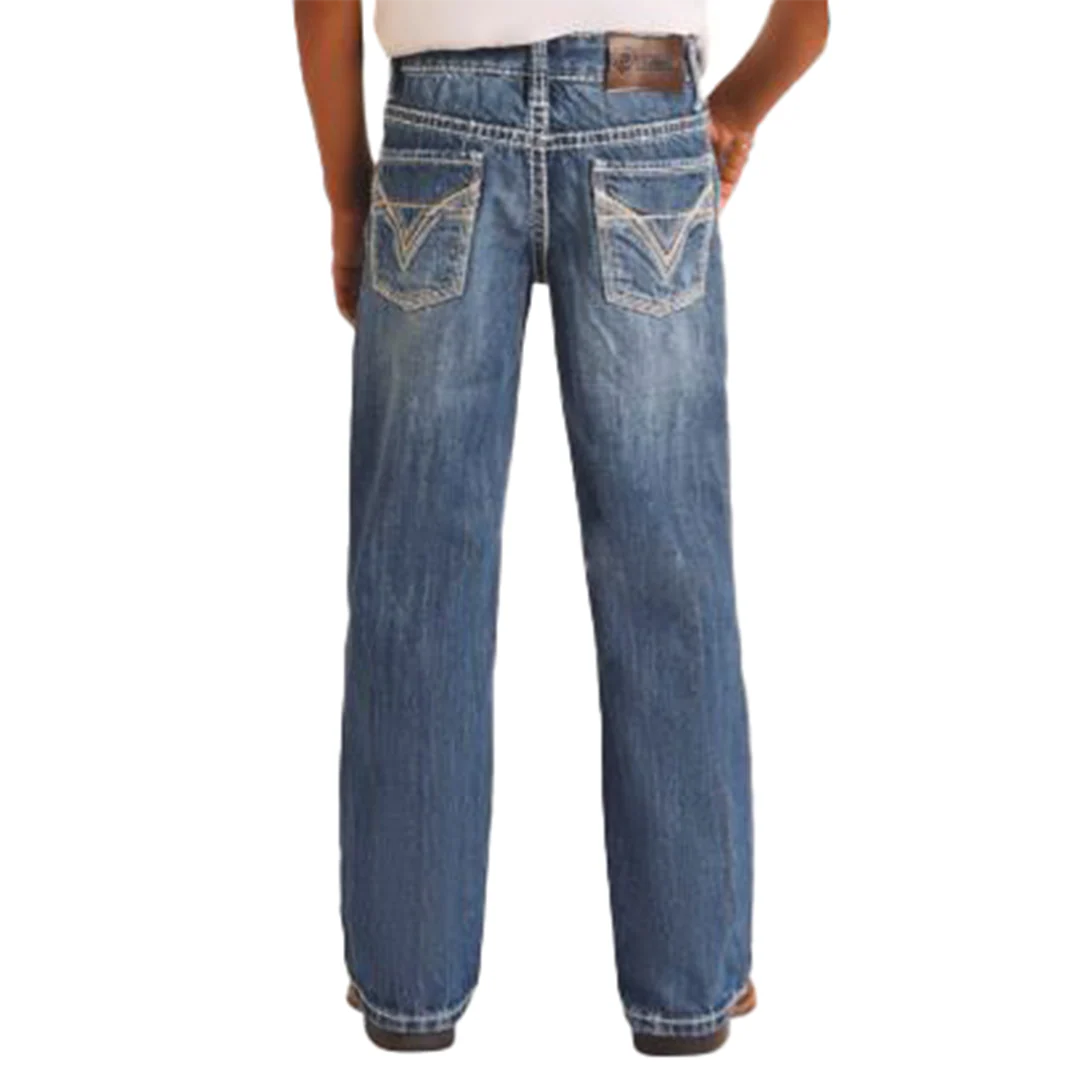 Rock & Roll Denim Boys' Bootcut Jeans
