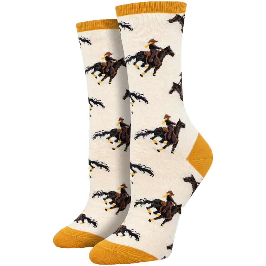 Socksmith Women's Giddy Up Crew Socks