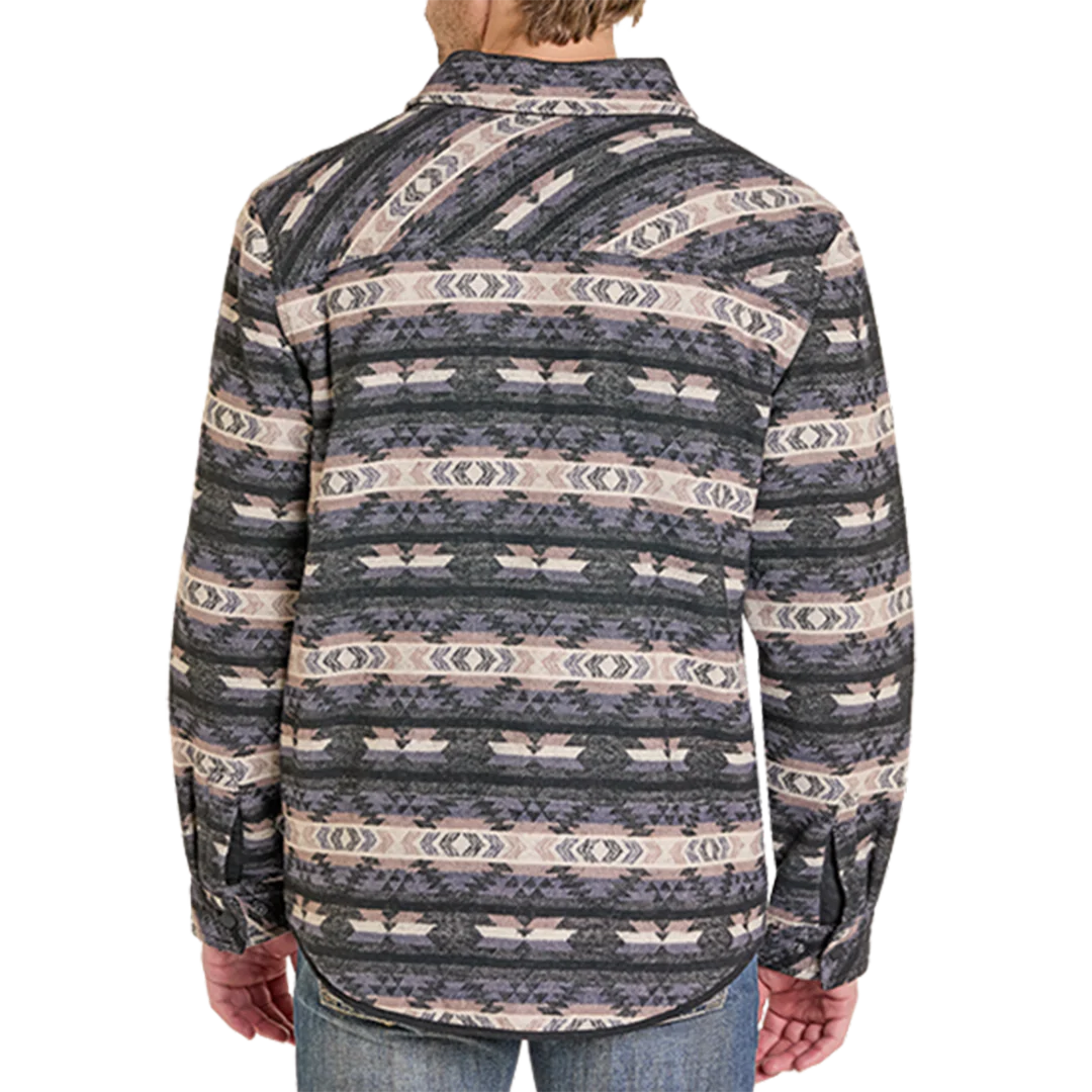 Rock & Roll Denim Men's Aztec Herringbone Shirt Jacket
