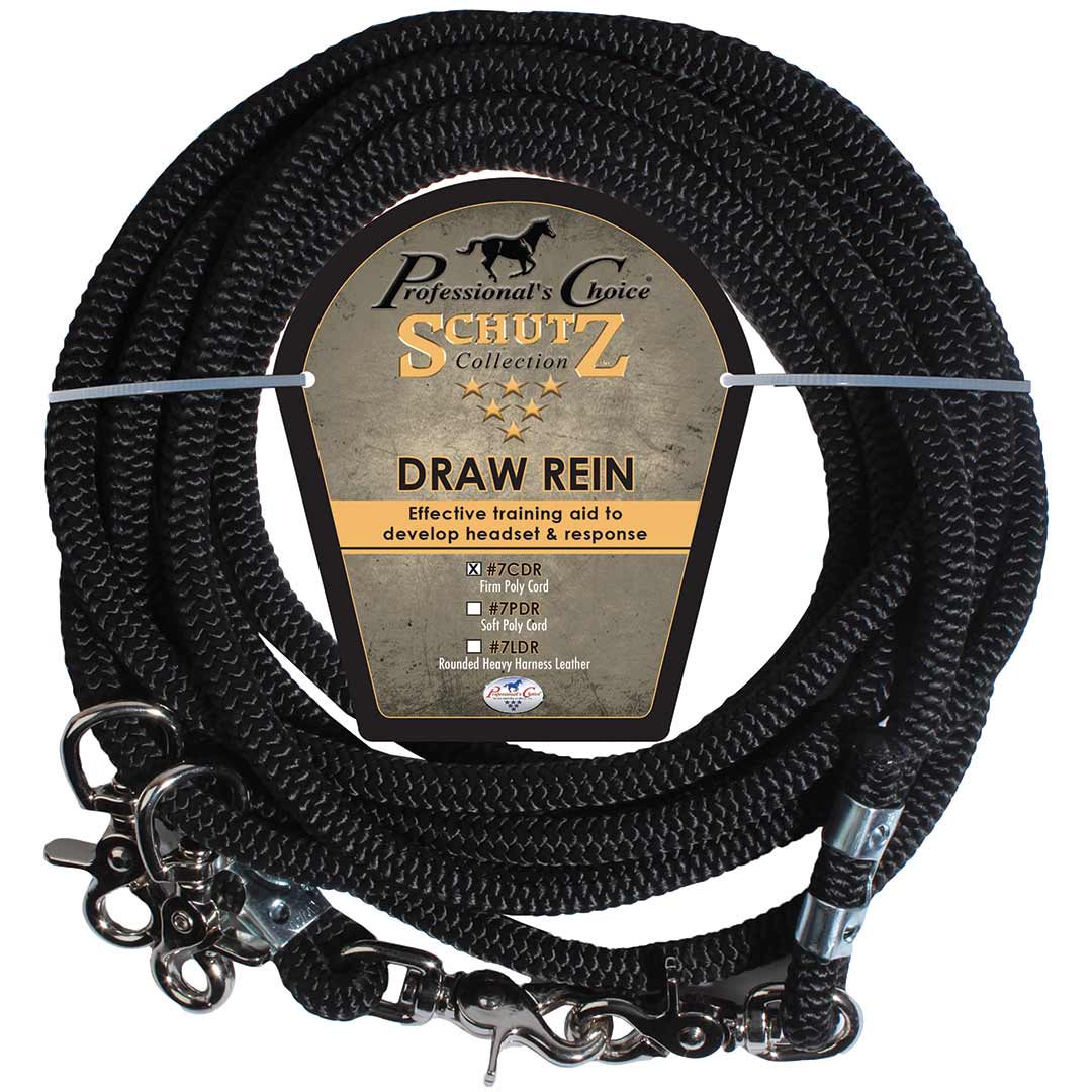 Professional's Choice Cord Rope Draw Reins