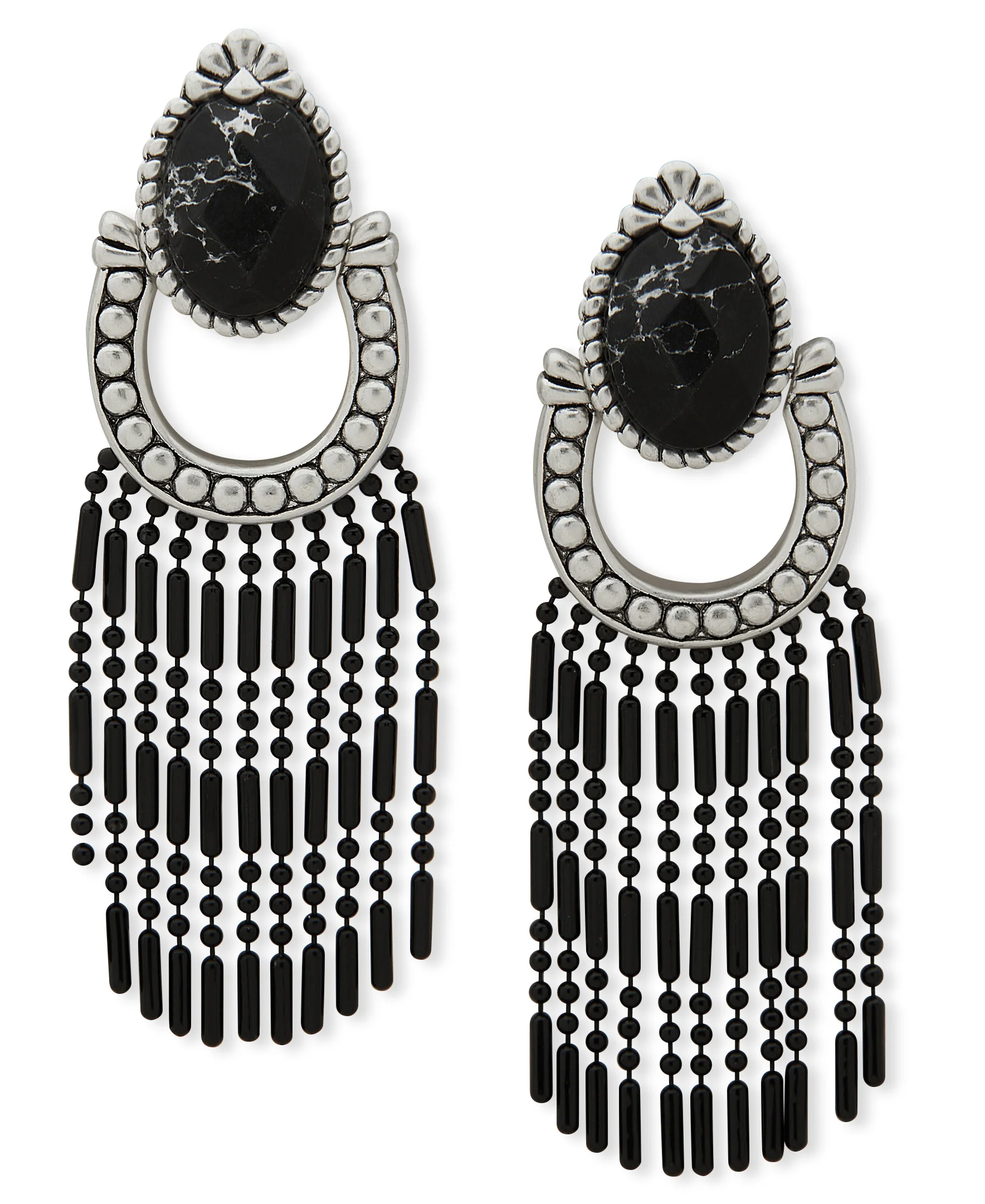 Lainey Wilson Beaded Chandelier Earrings